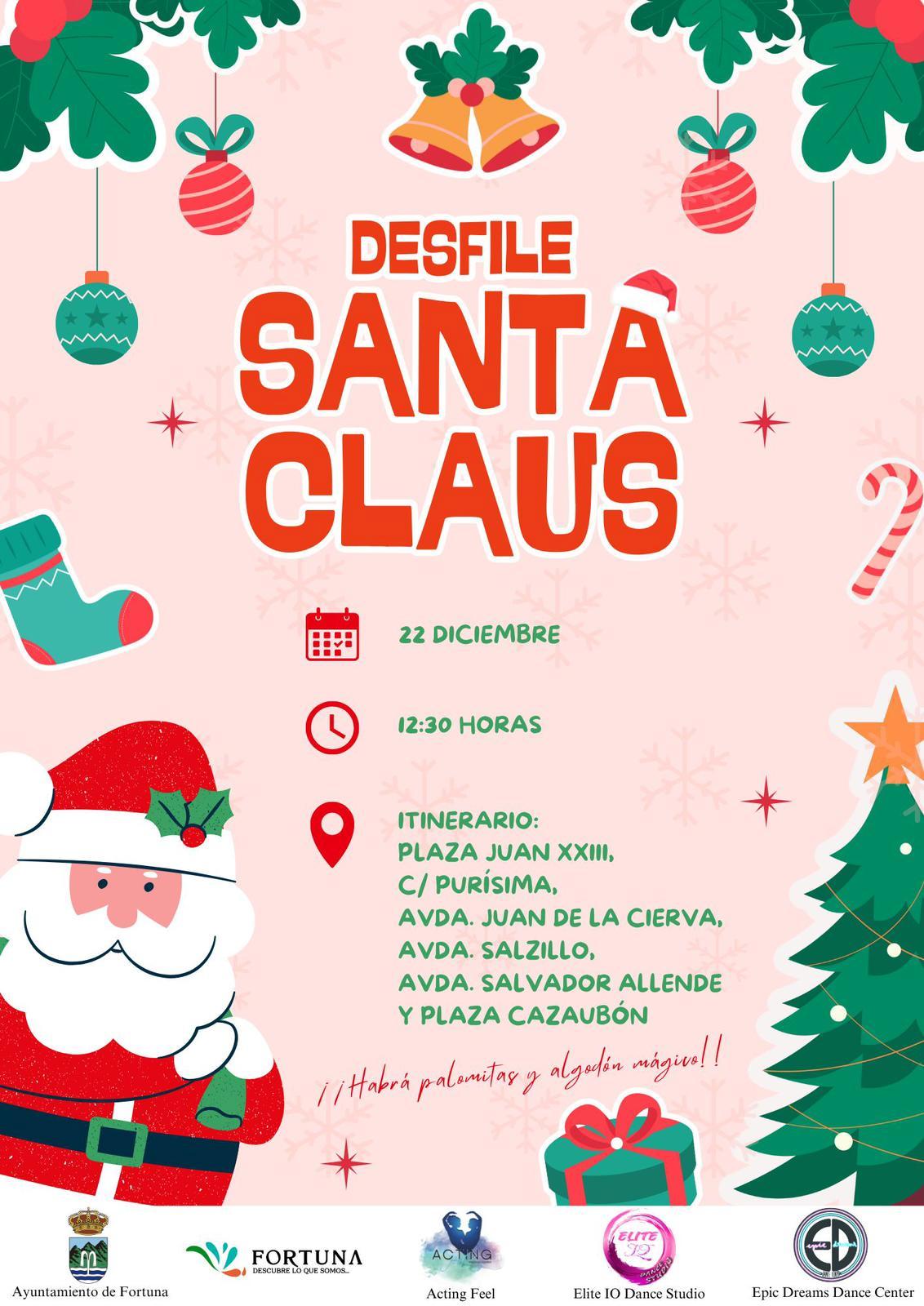 DESFILE SANTA CLAUS