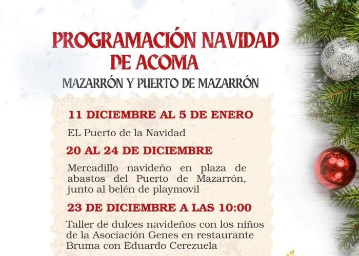 PROGRAMACIN DE NAVIDAD- ASOCIACIN ACOMA